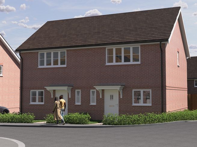 2 bedroom houses - artist's impression subject to change